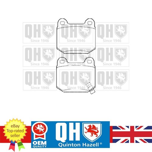 Brake pad set for maserati - brake,