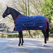 Whitaker Rastrick V2 200G Standard Mediumweight Stable Rug Navy/Red 4'9"- 7'0"