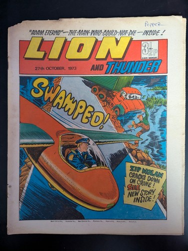 Lion and thunder comic 27th - thunder,