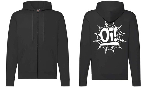 Skinhead zip hoody punk - zip, oi