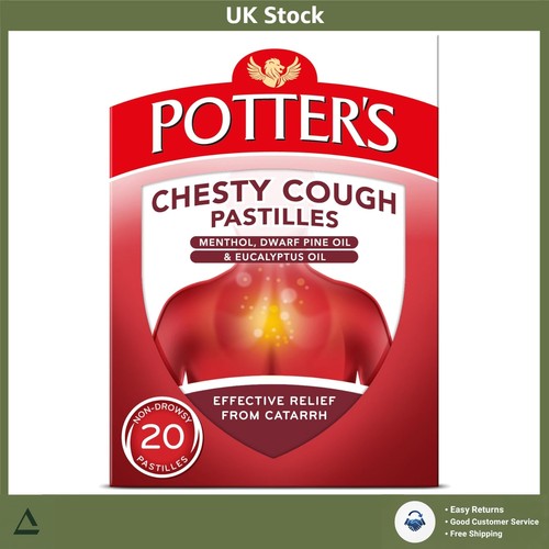 Potters chesty cough pastilles - cough,