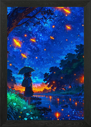 Beautiful sky framed - beautiful, art