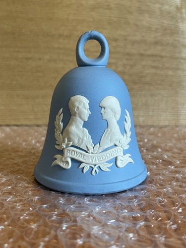 Wedgwood blue jasperware bell - wedgwood,