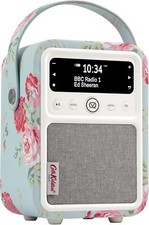 VQ Cath Kidston DAB Radio Bluetooth FM Digital DAB+ Alarm Monty Rose