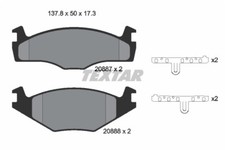 BRAKE PAD SET, DISC BRAKE FOR