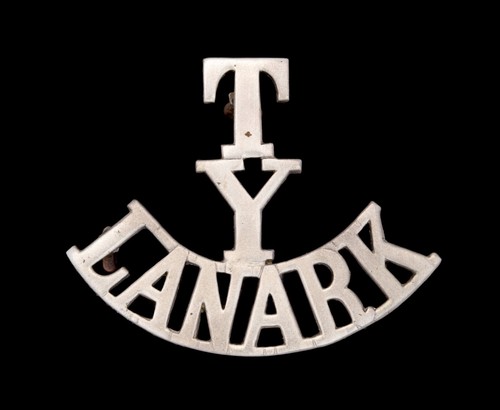 Yeomanry lanark shoulder - t,