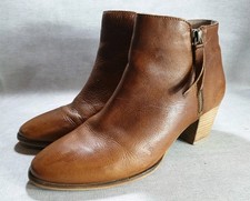 Fat Face Brown Leather Ankle