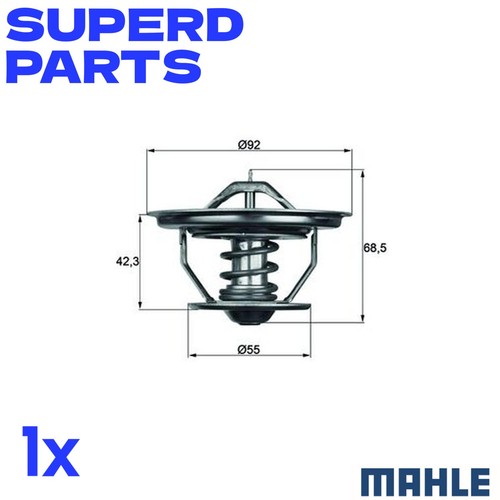 Mahle 75 thermostat - tx,
