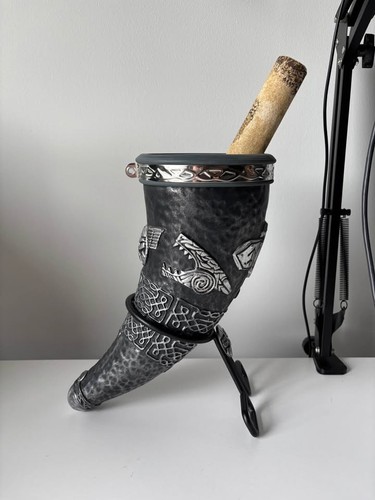 Drinking horn map from - map, total