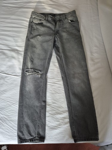 Mens grey jeans w30 l31 - mens,