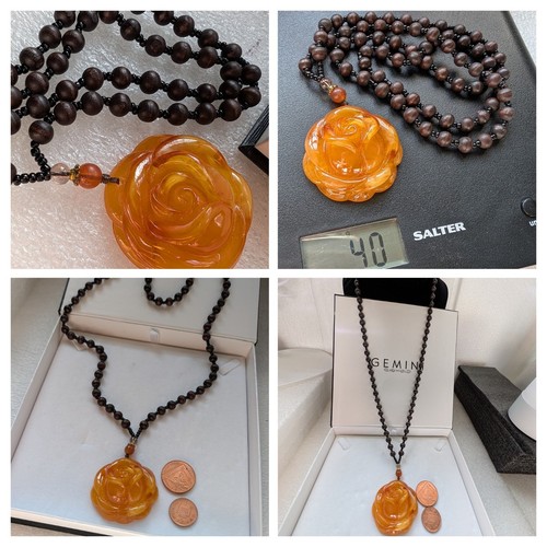 Vintage amber color lucite - vintage,