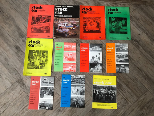 Stock car racing - magazines, x