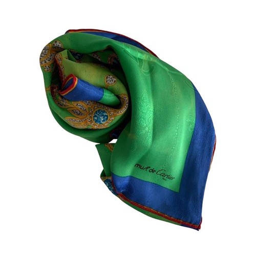 Cartier large silk - silk, scarf