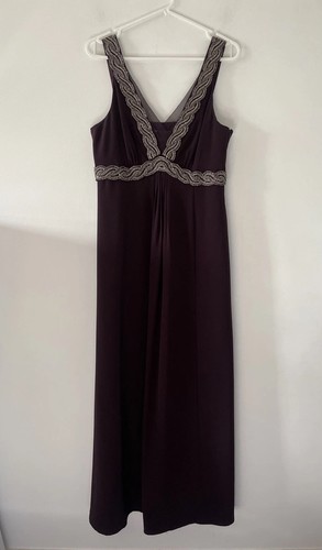 Monsoon beaded burgundy silk - monsoon,