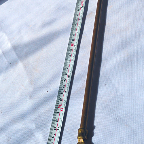 Antique solid brass - brass, extending