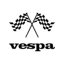 Chequered Flag Vespa Scooter