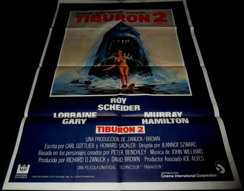 1978 jaws original spain - original,