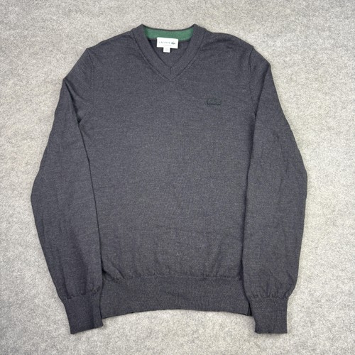 Lacoste jumper mens small - lacoste, grey