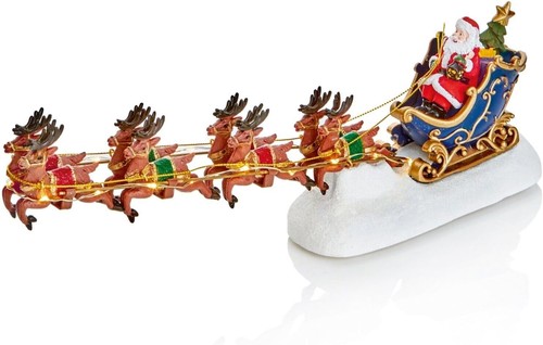 Flashing led light santa - flashing,