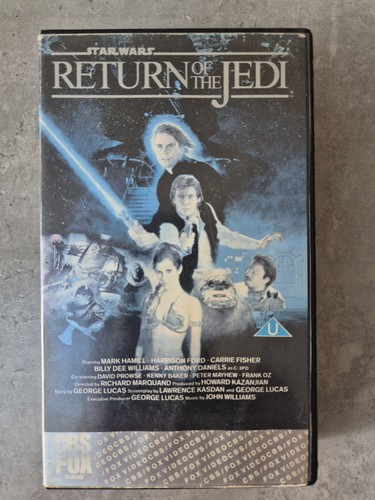 Return the jedi vhs cbs - jedi,