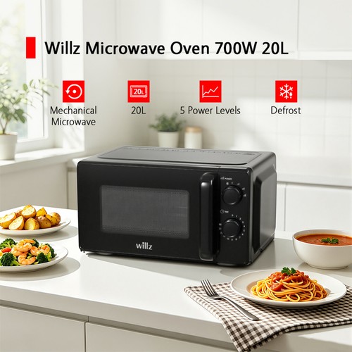 700w microwave oven - oven, 20l