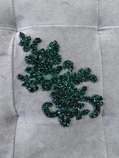 Handmade emerald green - emerald,