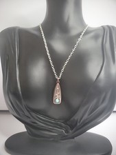 Handmade Silver Tone Pendant