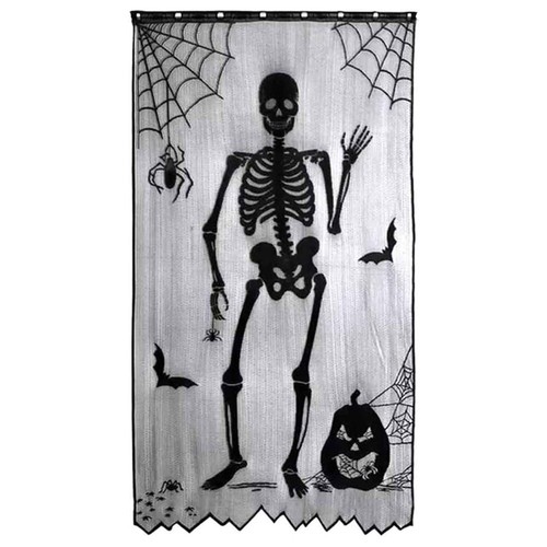 Halloween skull door - halloween,