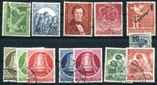 BERLIN 1950 71-81 etc used