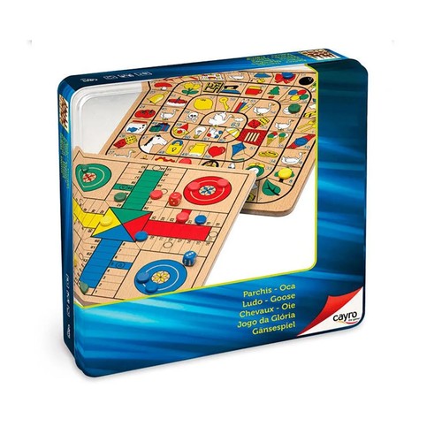 Cayro wooden ludo - ludo-goose, game