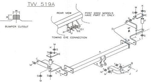 Towtrust fixed flange - towtrust,