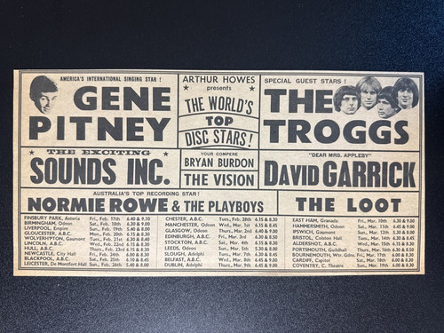 Gene pitney the troggs - /,