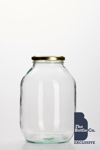 Half gallon pickle glass - pickle,