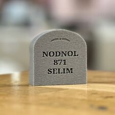 Textured Finish Nodnol Sign
