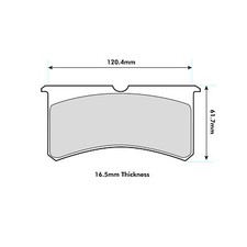 Wilwood BP-10 Brake Pads For