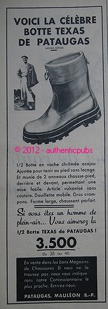 Original 1956 texas cow - 1956, boots