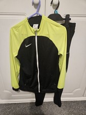 Boys Nike Large Black/neon