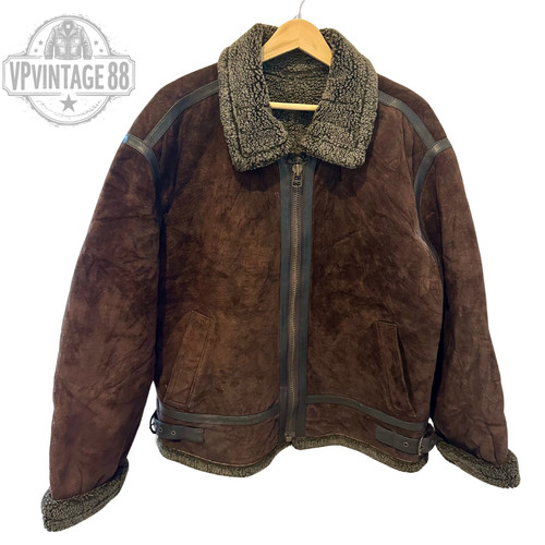 Vintage aviator bomber - b-3,