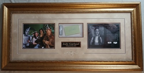 Judy garland framed - judy,
