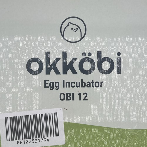 Okkobi obi egg incubator - obi-12,