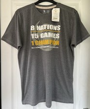 Official Licensed Cricket T-Shirt Size XL England & Wales 2013 Champions Trophy