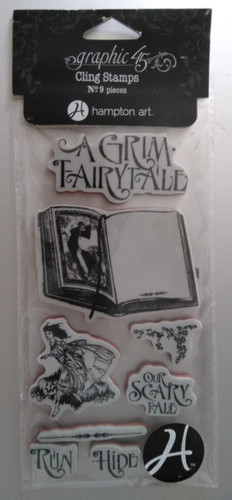 Graphic stamp set - , grim