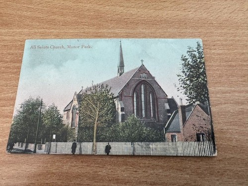 Postcard all saints church - postcard,