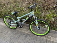 Apollo Creed Kids full suspension mountain bike 24" wheels age 8-10