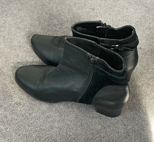 Hotter women black leather - hotter, women’s