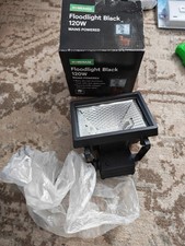 Homebase Exterior Halogen/LED Floodlight.R7s 78mm.120W Mains Powered Security