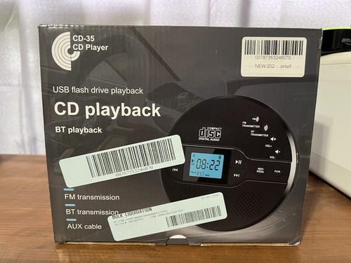 Portable player discman - cd, player/discman