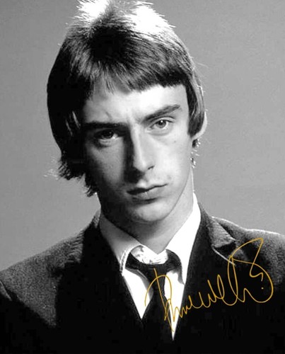 Paul weller signed 6 - weller, 8"