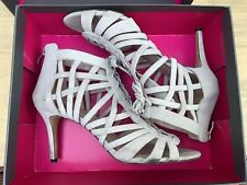 Vince Camuto Gladiator Heel Sandal Grey Suede Sz8 Once Worn See Pics
