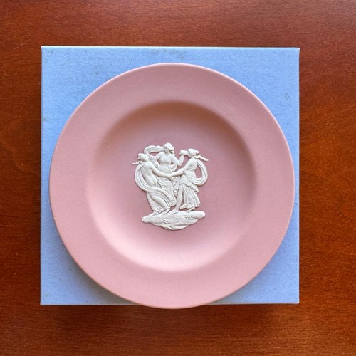 Wedgwood pink mini tray 3cm - pink,